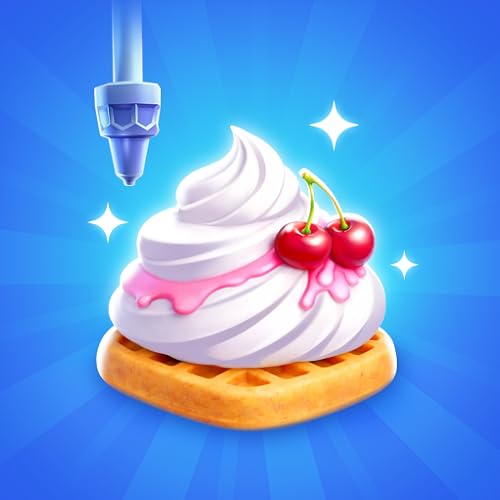 ASMR Cream 3D: Perfect Fun Ice Cream Dessert Simulator - Free Satisfying Sounds, Relaxing DIY Games, Antistress Decoration, Cafe Simulation