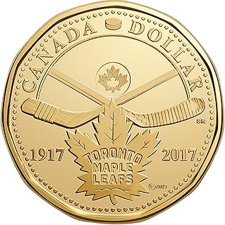 2017 $1 Loonie 100th Anniversary of The Toronto Maple Leafs (1 Coin) Uncirculated