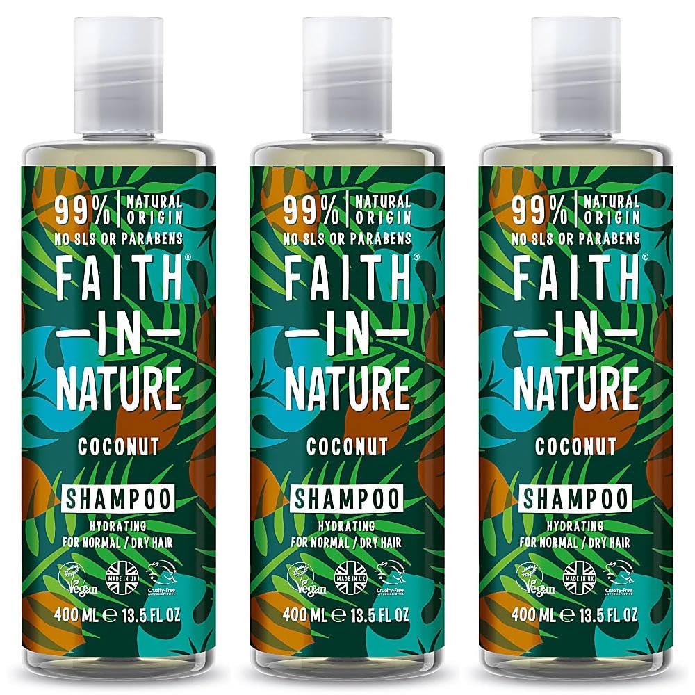 Faith in Nature Coconut Shampoo x 3