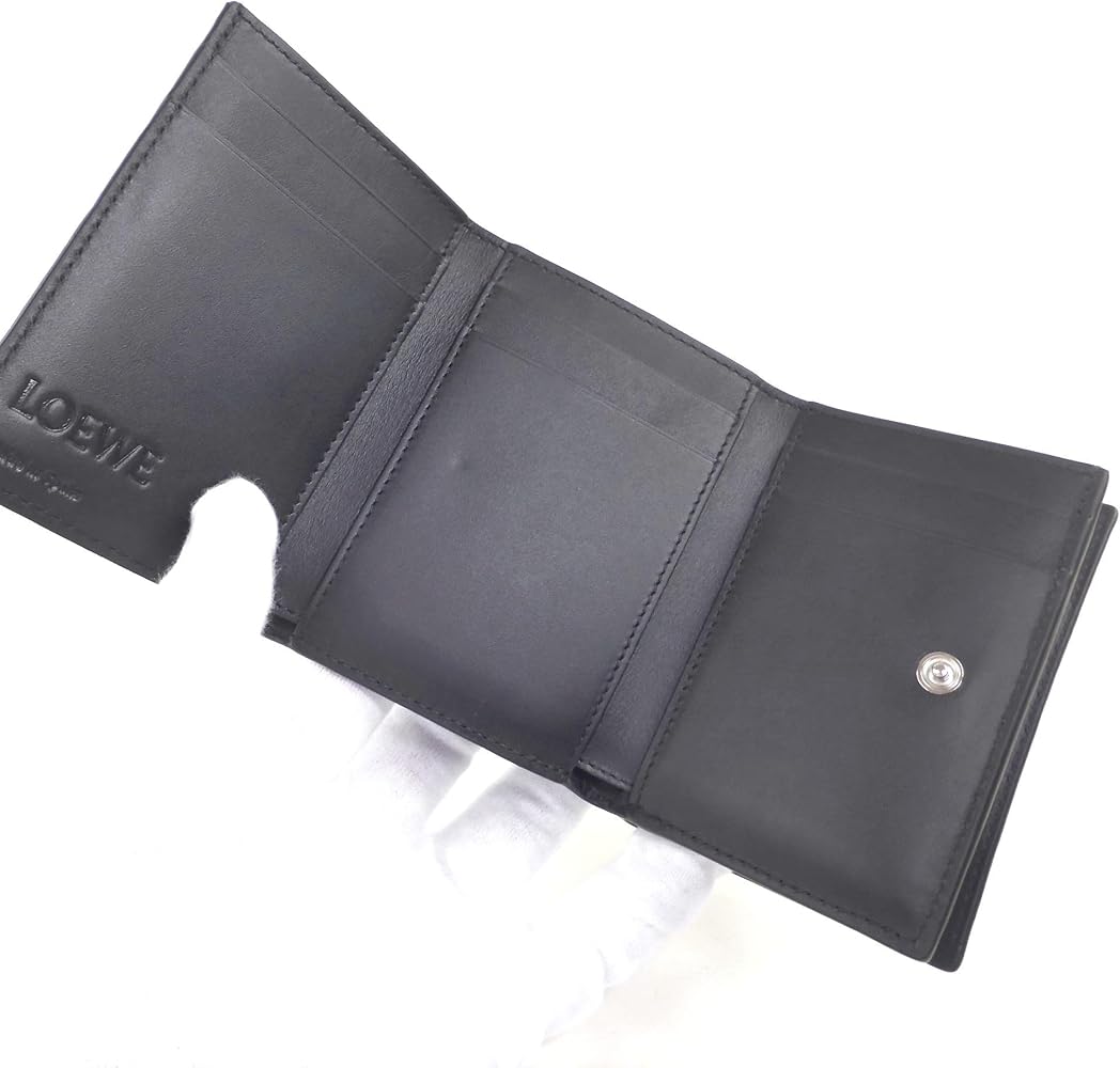 Amazon | [ロエベ] 三つ折り 財布 アナグラム トライフォールド