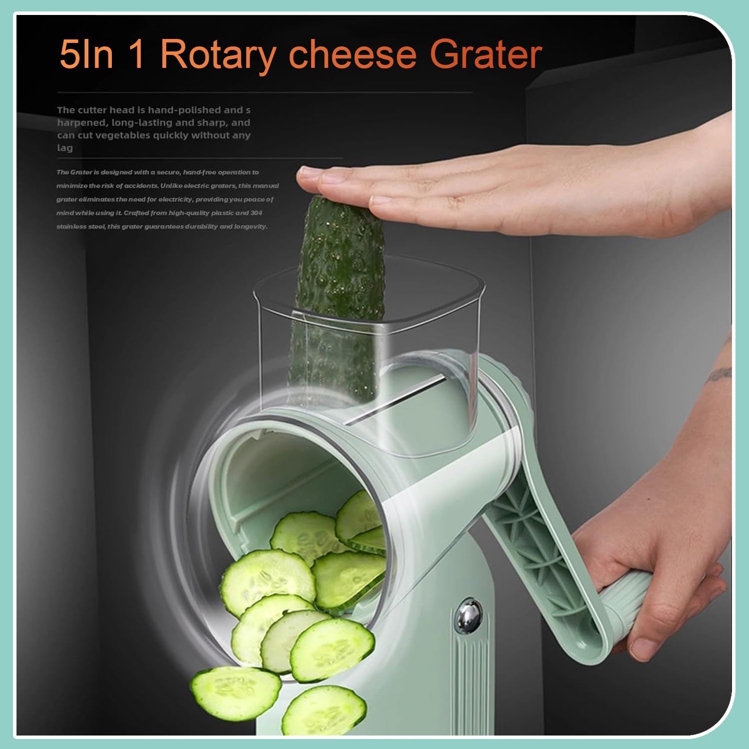Amazon.com: Sakesfor 5 In 1 Food Chopper,2025 New Sakesfor 5 In 1