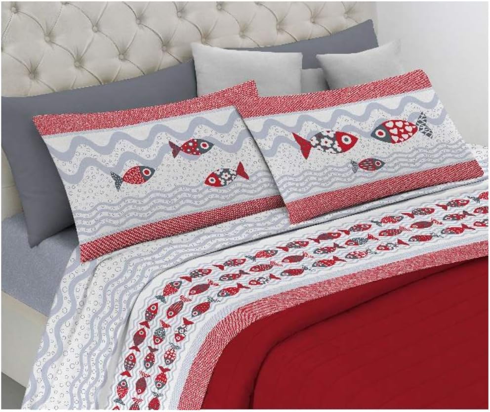 set lenzuola di cotone