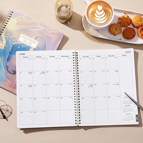 Miniatura 8 de Agenda 2024  Agenda 2024, enero a diciembre, 8 x 10 pulgadas, agenda 2024 semanal y mensual, calendario 2024 planificador de 12 meses