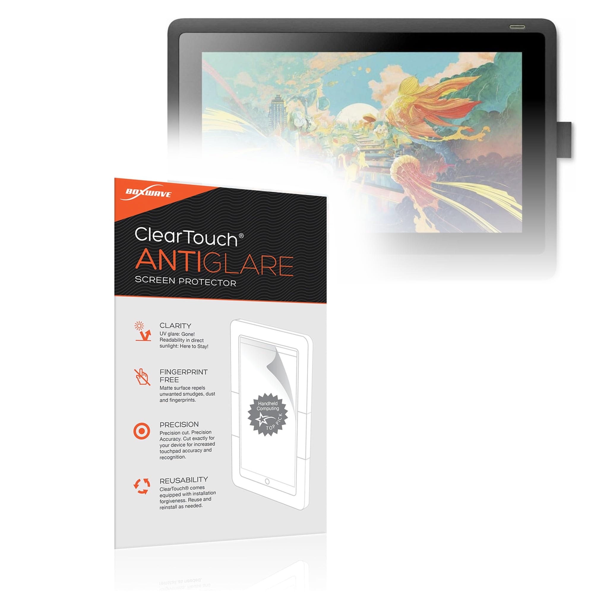 Amazon.com: BoxWave Screen Protector Compatible with Wacom Cintiq