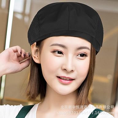 Amazon Co Jp カフェ ベレー帽 厨房 帽子 レディース メンズ コック帽子 メッシュ付き 通気性よい衛生帽子 料理 業務用 工場 ホテル レストラン 女性 男性 シェフ帽子 衛生キャップ 無地 速乾 おしゃれ 人気 ブラック コーヒー色 服 ファッション小物