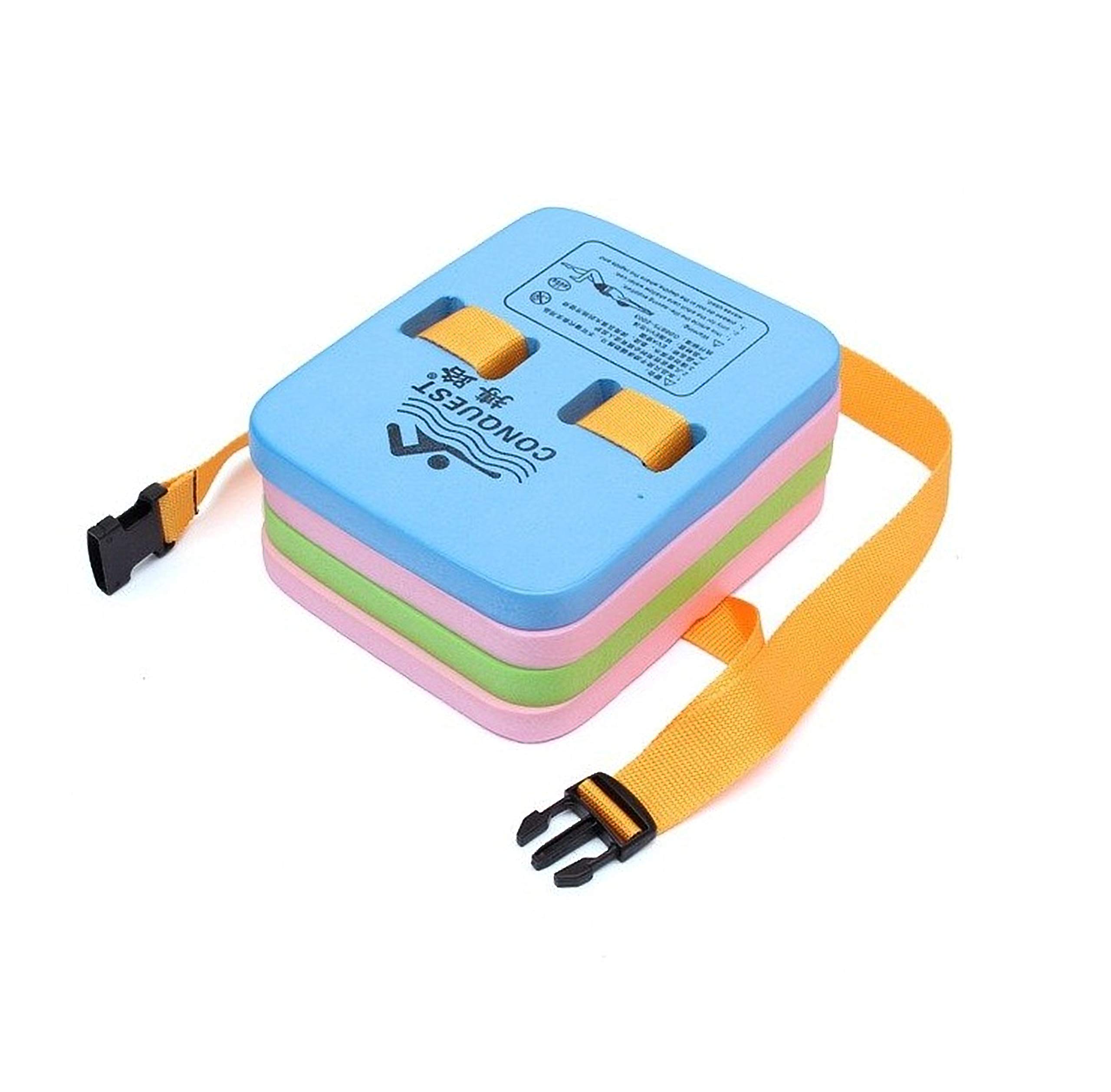 SWIMMING ADJUSTABLE BACK FLOAT TRAINING KICKBOARD FOR ADULT AND CHILD WITH BELT (GB6675)