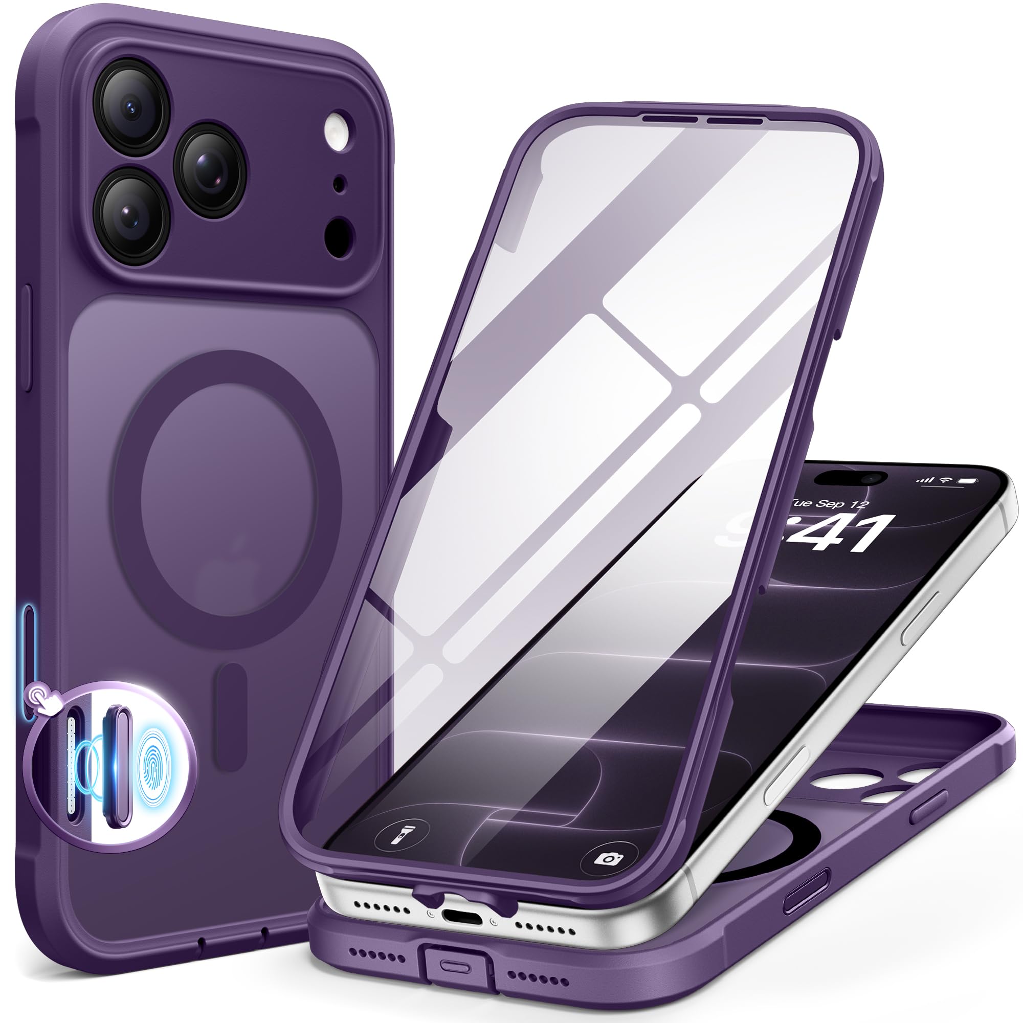 Amazon.com: BERFY for iPhone 18 Pro Case/iPhone 17 Pro Case, Fit