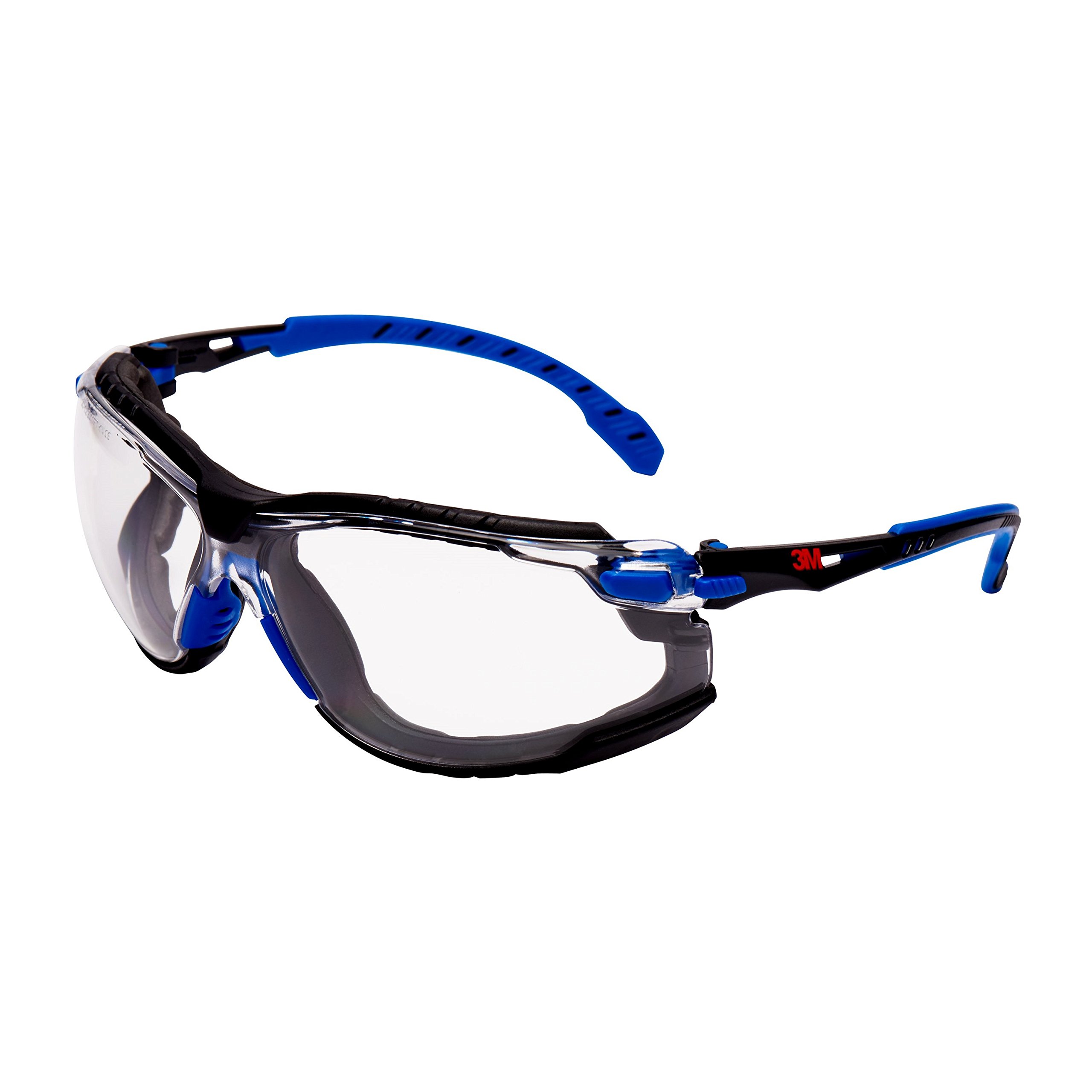 Solus S1101skt Lunettes de sécurité, anti-​buée, cadre objectif clair, bleu/​noir