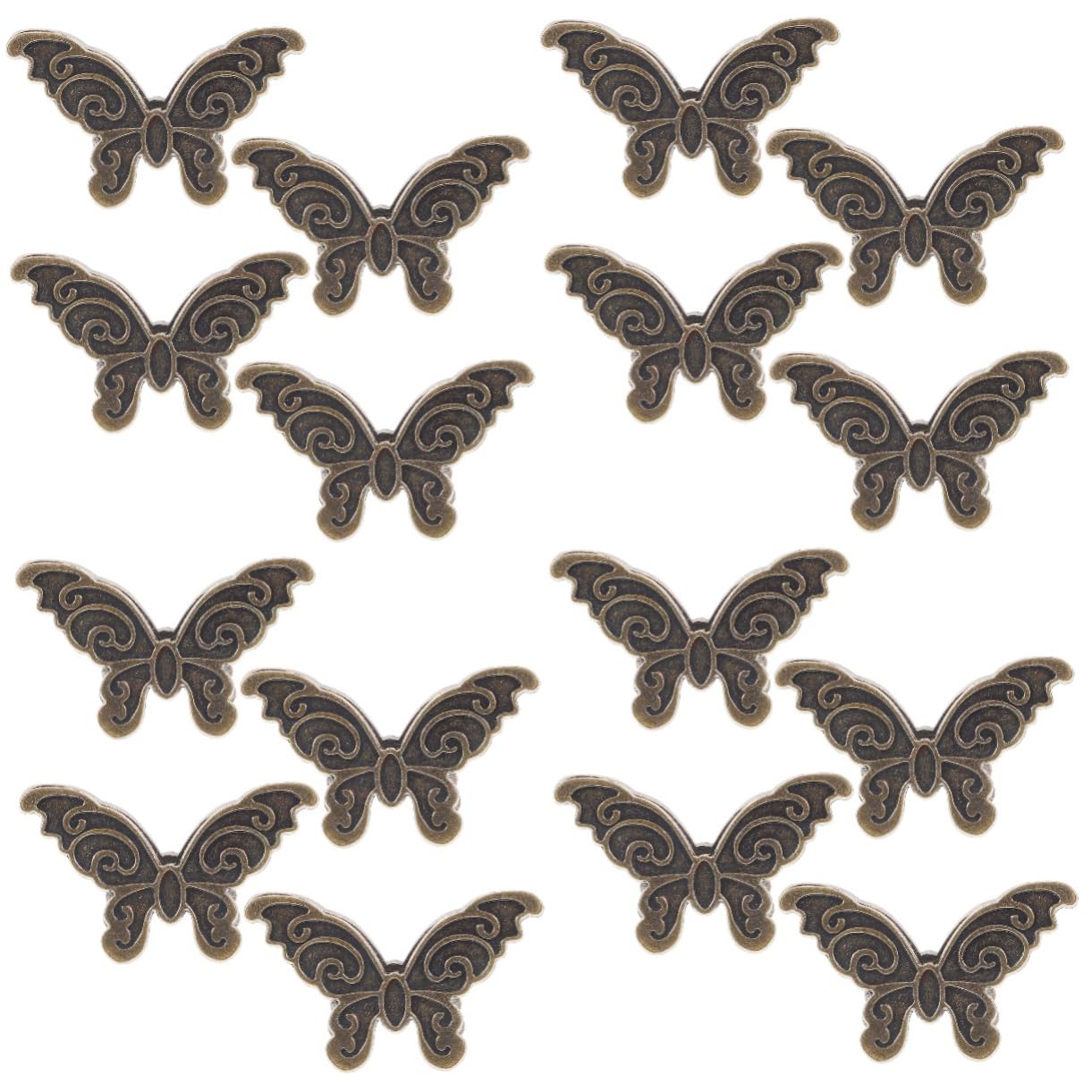 16stücke Kreative Butterfly Clips Multifunktionale Büroklammern Für Dokumente Und Tickets Robust Und Tragbar Für Schule Und Büro