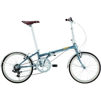 DAHON Boardwalk D7 Folding Bicycle, 2024 Model, Compact, Lightweight, 20 Inches, 7 Speed Gears, Chromoly Frame