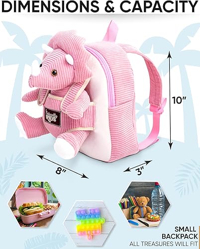 Miniatura 399 de Naturally KIDS - Juguetes de unicornio para niños y niñas de 2 a 3 años, regalos de cumpleaños, mochila de unicornio para niños pequeños 03 Unicornio