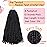 8 Packs Passion Twist Hair 10 Inch Pre-twisted Passion Twist Crochet Hair Pre-looped Crochet Braids Hair for Women Passion Twists Braiding Hair Synthetic Hair Extensions (12Strands/Pack; 1B)