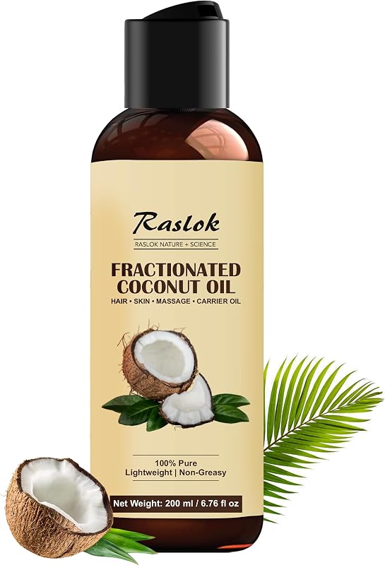 Raslok Óleo de Coco Fracionado, 200 mL