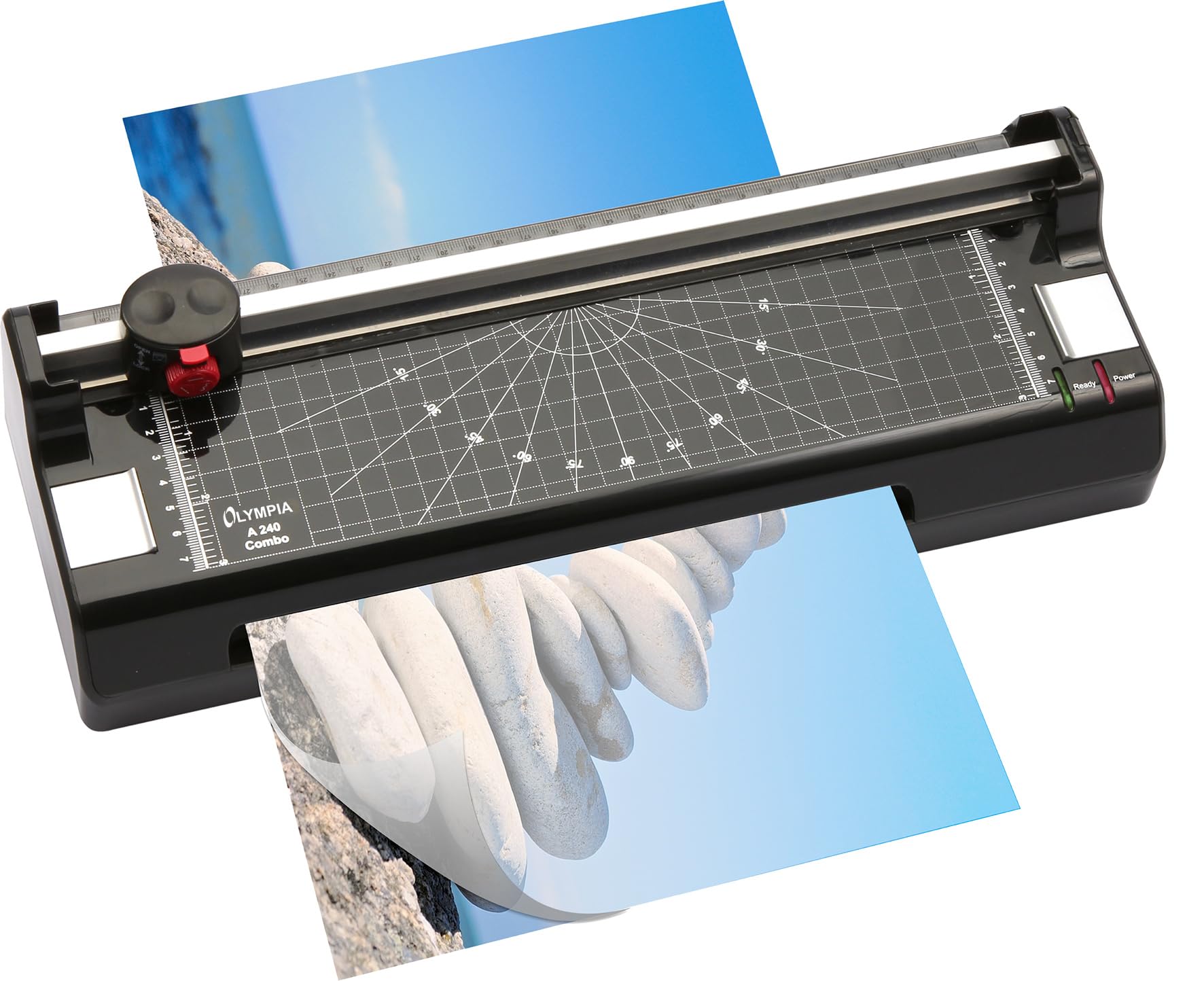 Olympia A 240 Combo Laminator, Czarny, 37 x 12.8 x 9.5 cm