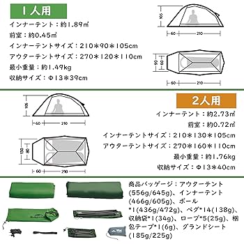 Amazon.co.jp: Naturehike【2024 Cloudup Base】 テント 1.49