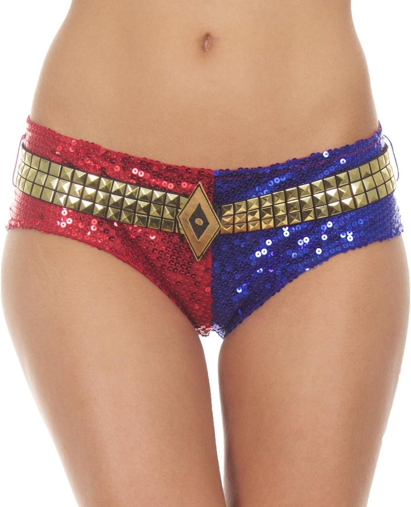 Suicide Squad Harley Quinn Deluxe Sequins Panty