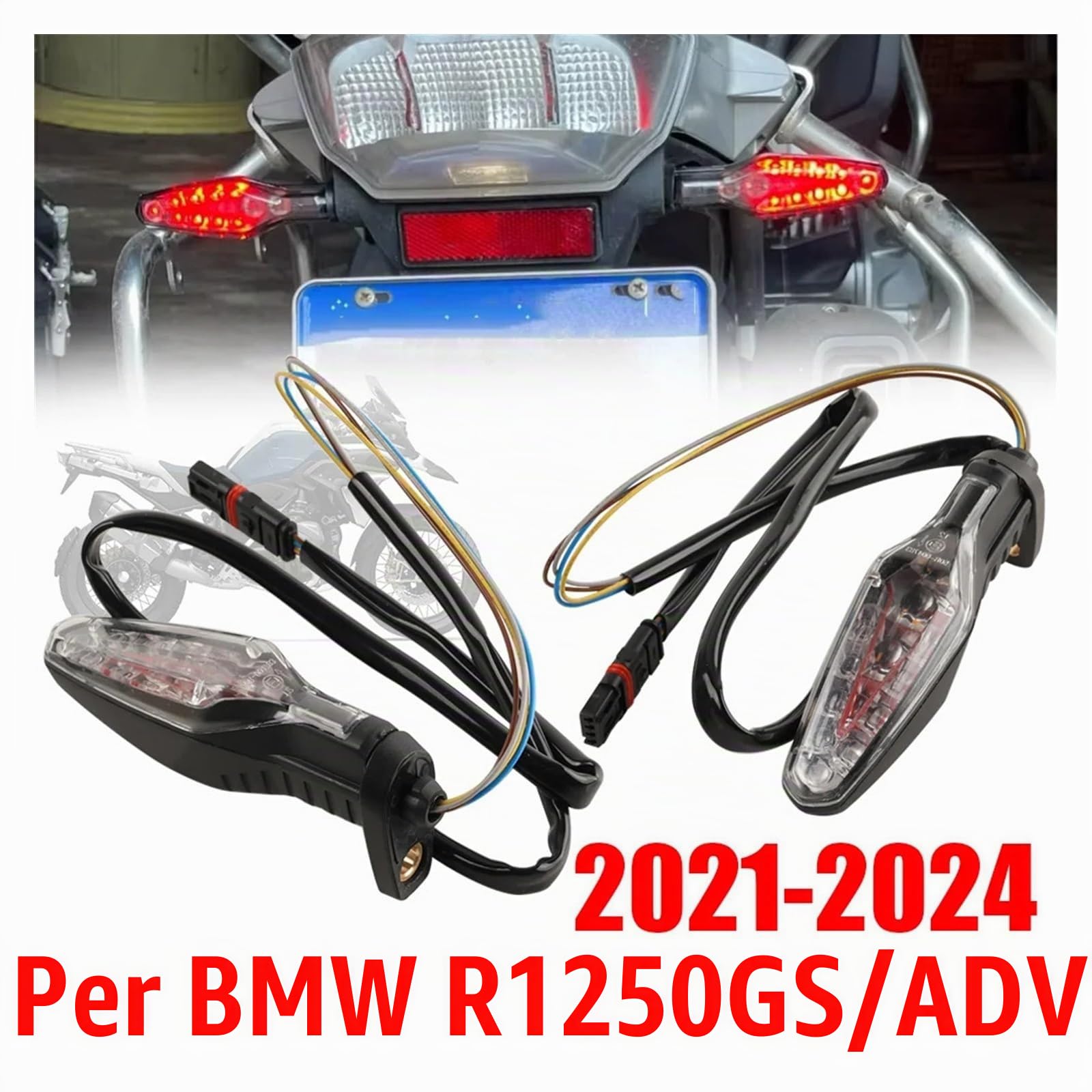 Indicatori per Moto Per BM&W R1250GS Adventure R1250 GS R 1250 GS GSA 1250GS GS1250 Accessori LED Indicatore Di Direzione Luce Freno Lampada Lampeggiante