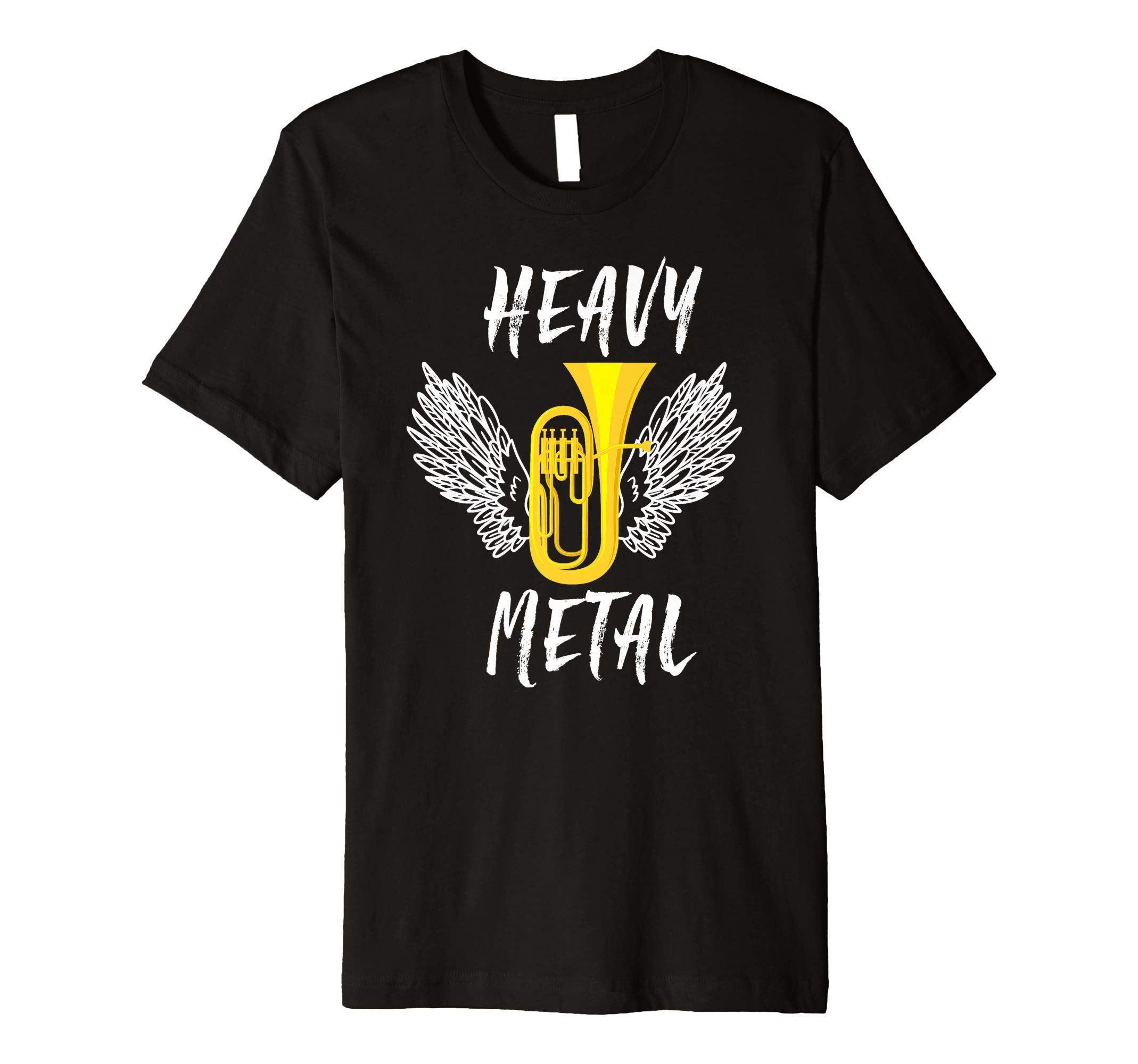 Tuba Music Instrument GiftTuba Musician Band Instrument Heavy Metal Premium T-Shirt