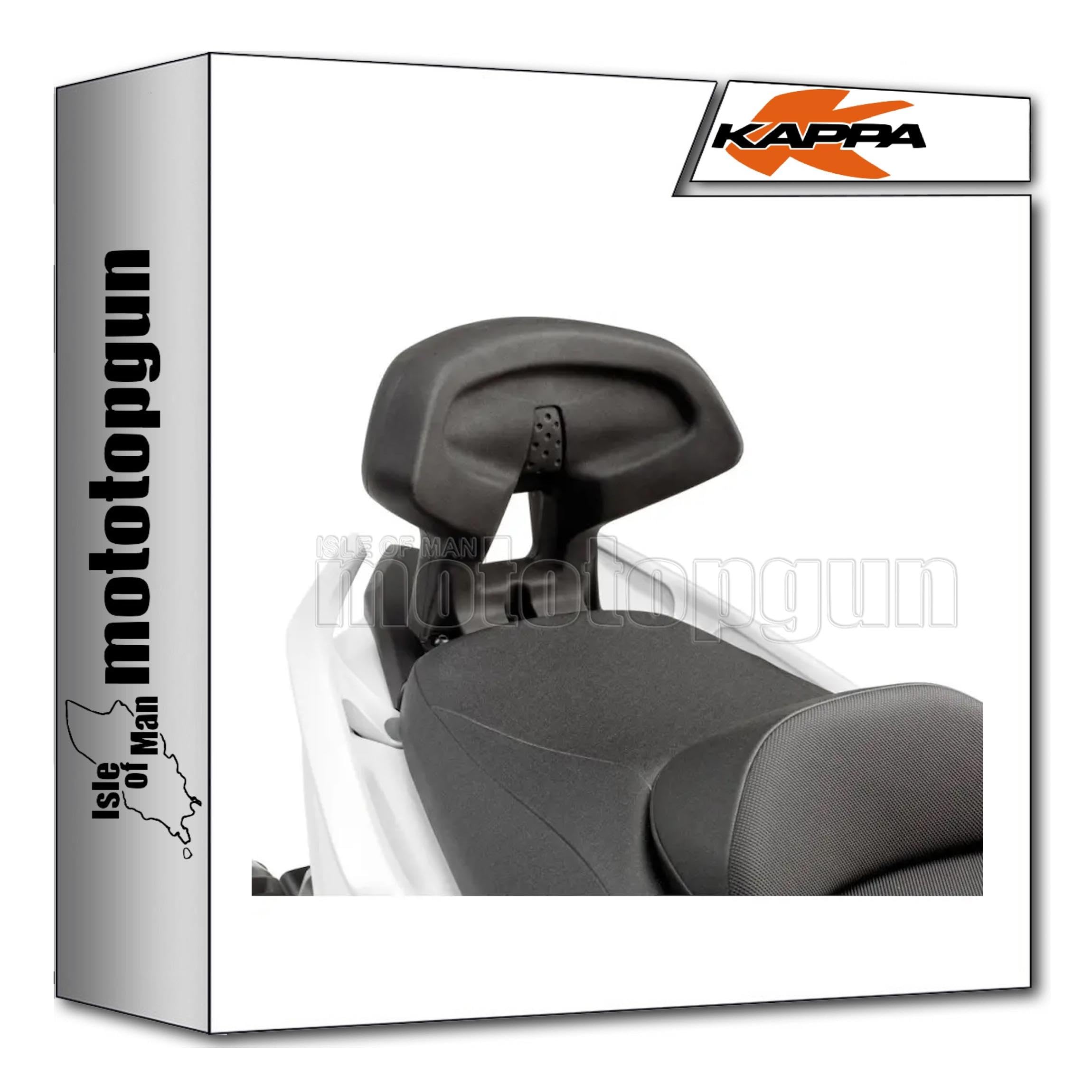 kappa ktb2013a schienalino compatibile con yamaha t max 500 2008 2009 2010 2011 mototopgun