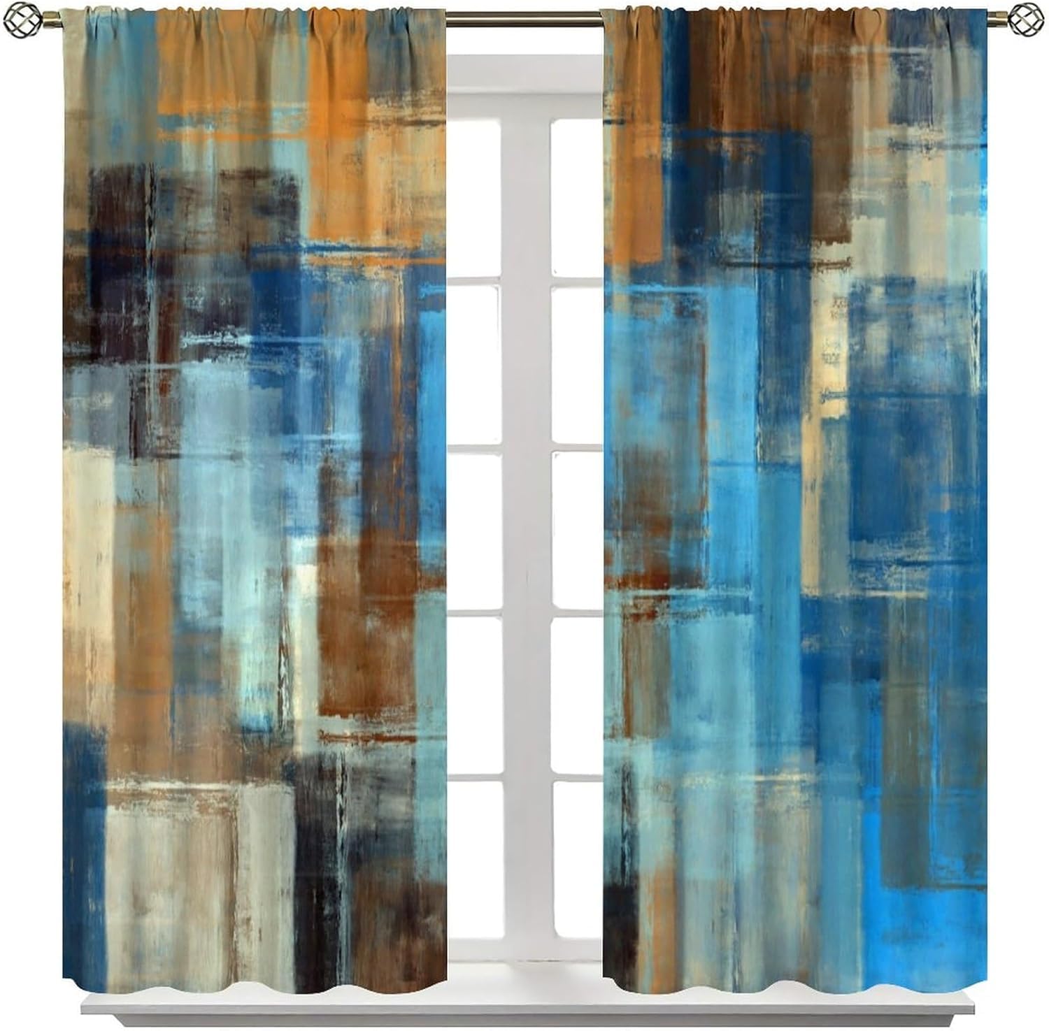 Vorhänge Schlafzimmer 3D Bunte Abstrakte Kritzeleien 170X200 cm (B + H) Vorhang Gardinen Blickdicht Mit Ösen Thermovorhang Lichtdicht Für Wohnzimmer Schlafzimmer Kinderzimmer/Uv-Schutz-800081671