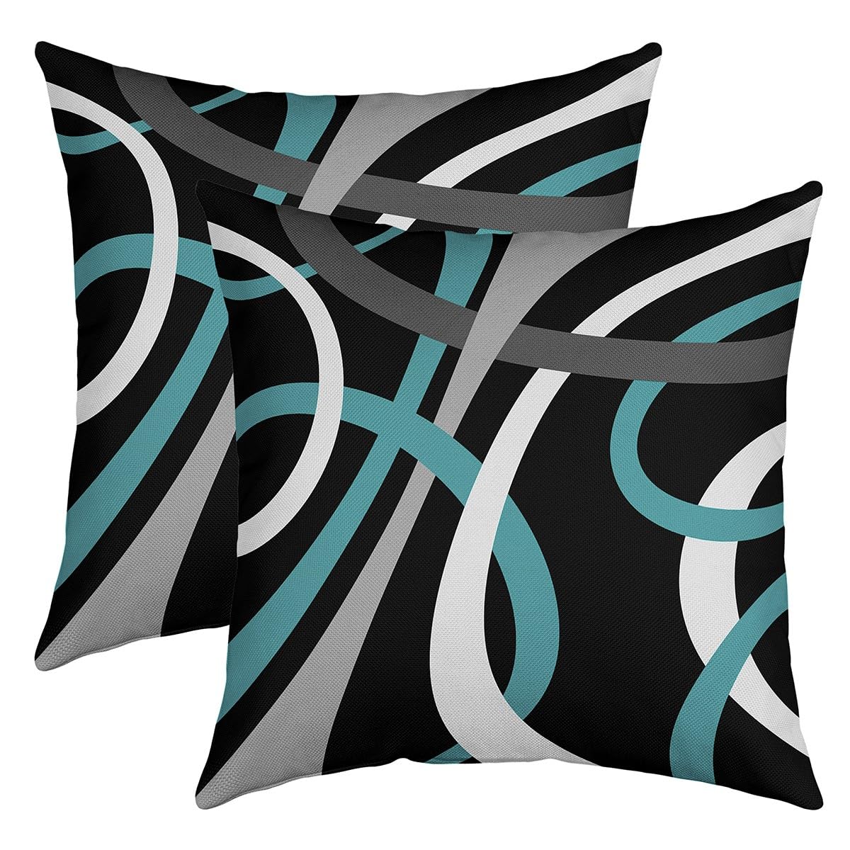 Housses de coussin décoratives abstraites pour relooker votre chaise de salon