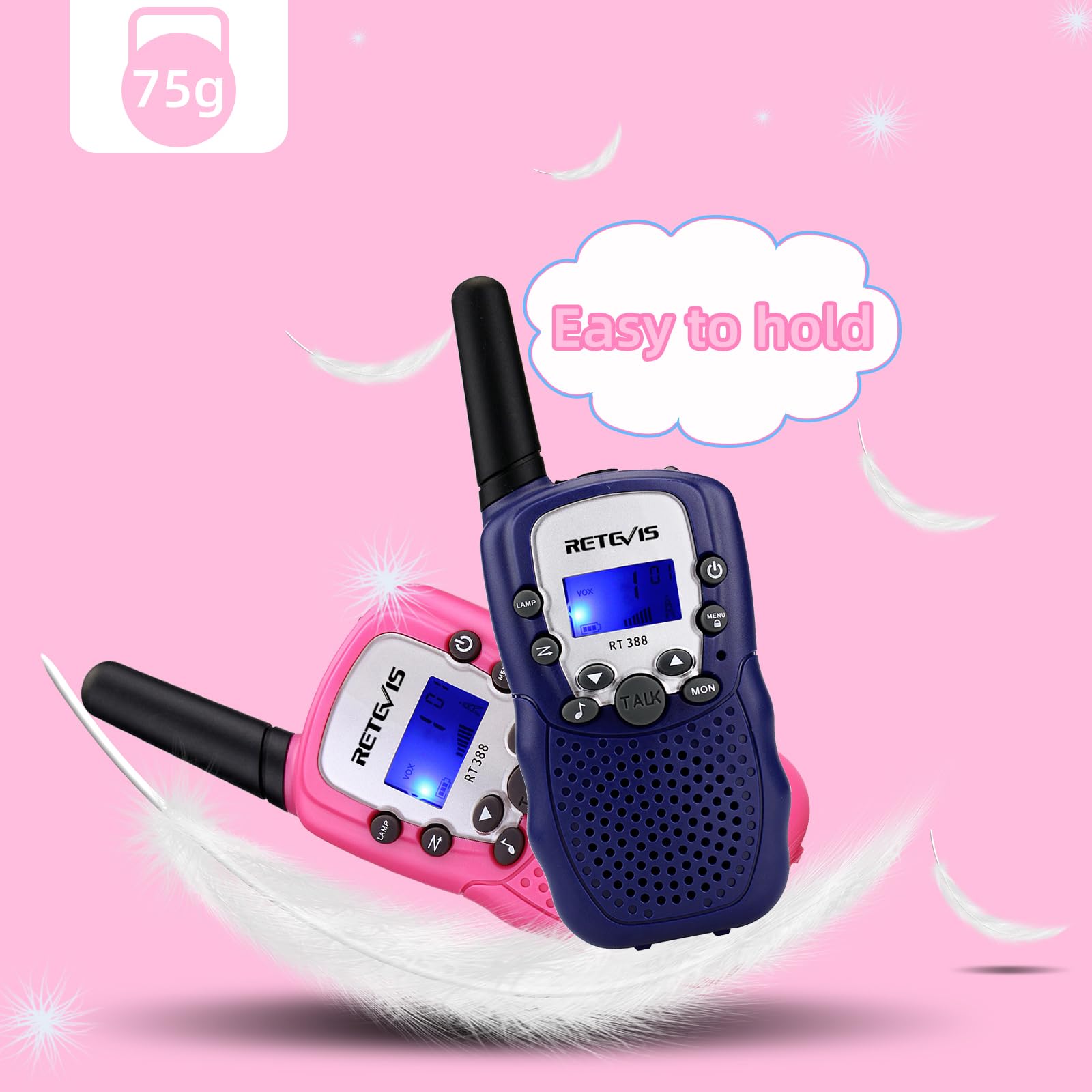 Retevis Rt388 Walkie Talkies Para Niños 22 Canales Frs Pant | Cuotas Retevis Rt388 Walkie Talkies Para Niños 22 Canales Frs Pant | Cuotas