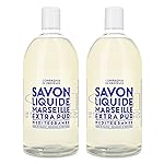 Compagnie de Provence Savon de Marseille Extra Pure Liquid Soap - Mediterranean Sea - Bulk 67.6 Fl Oz Plastic Bottle Refill