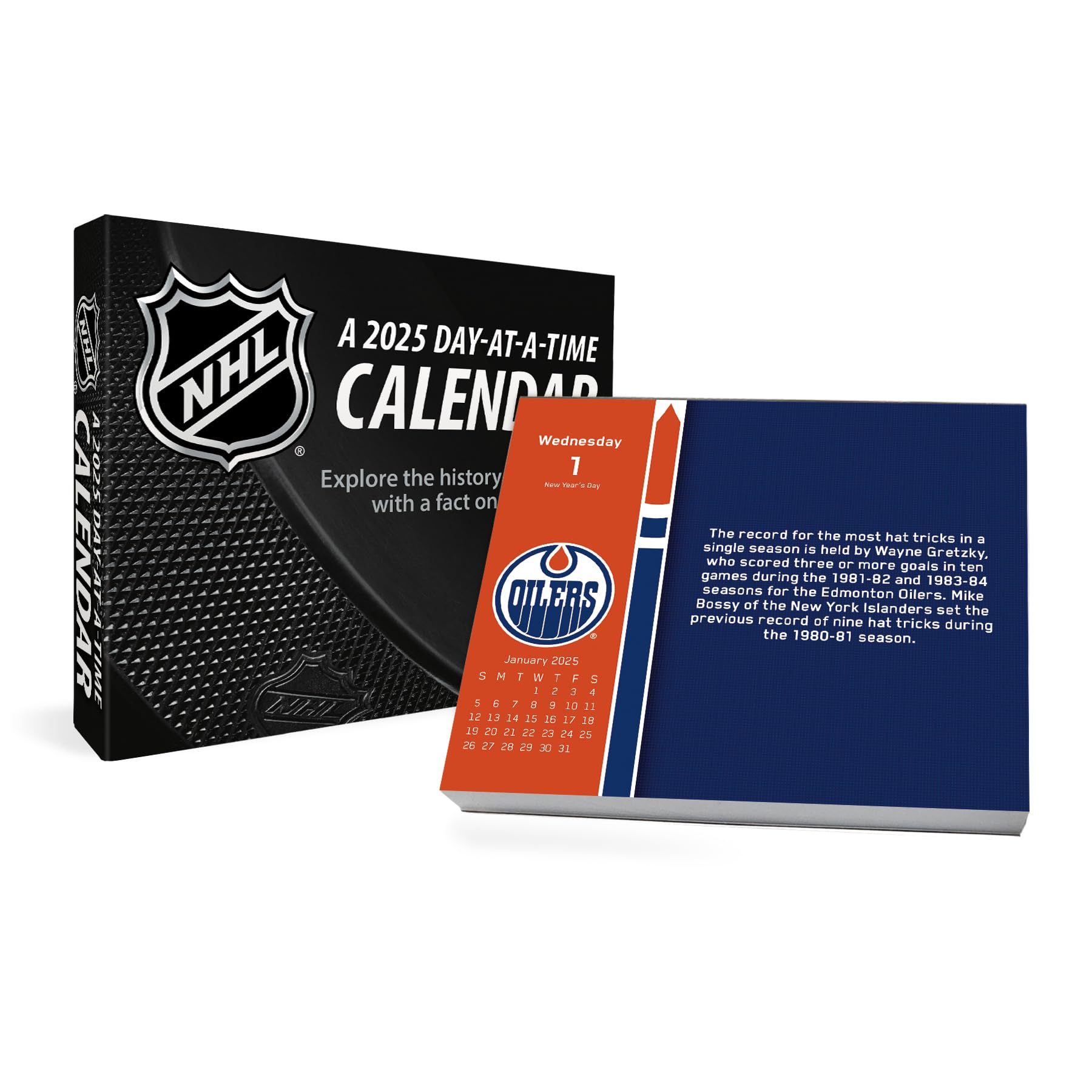 2025 NHL Day-at-a-Time Box Calendar