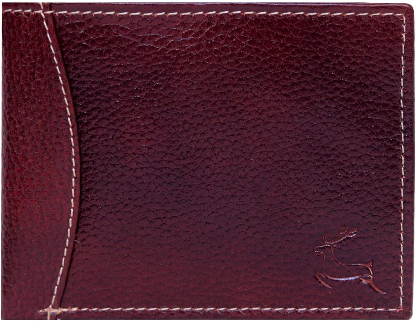 LEADERACHI Men's Bifold Leather Wallet (Brown, BIFOLD-4-BB)