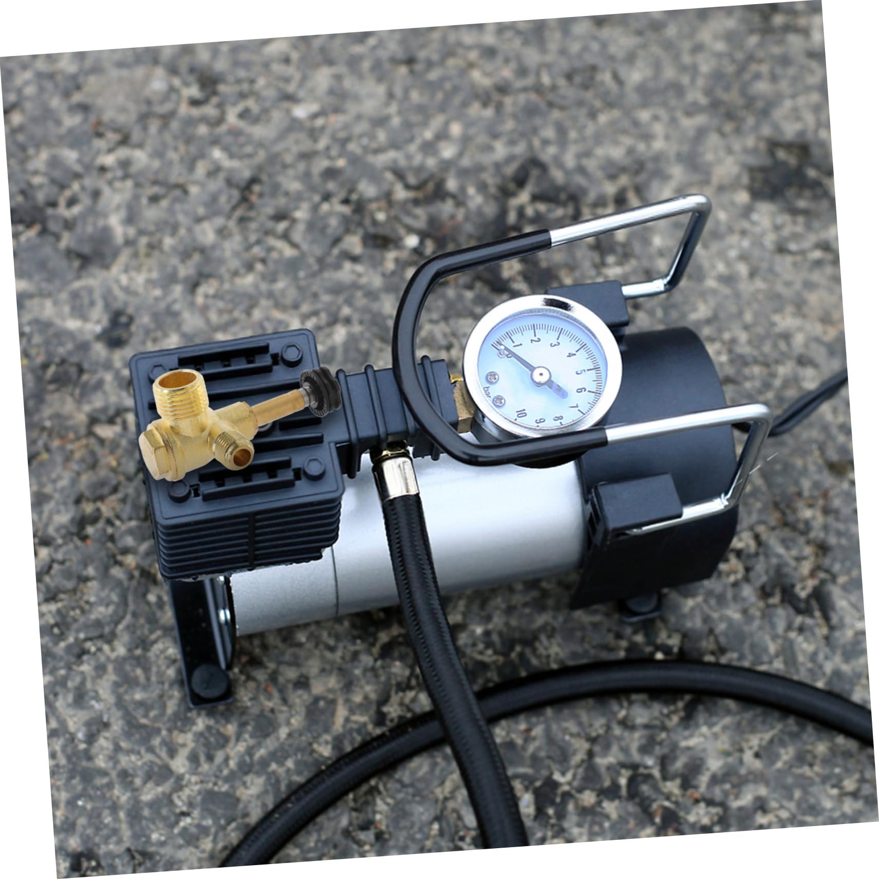 EXCEART 5 Pezzi Valvola Controllo Pressione Compressore Vie con Connettori Filettati Valvola Non per Tubazioni e Pompa Piston Compressore