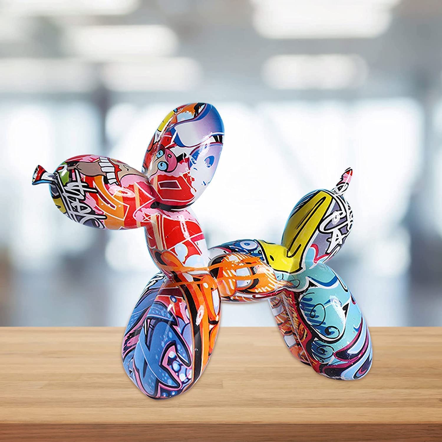 Amazon.co.jp: 風船の犬の飾り、クリエイティブでモダンな風船の