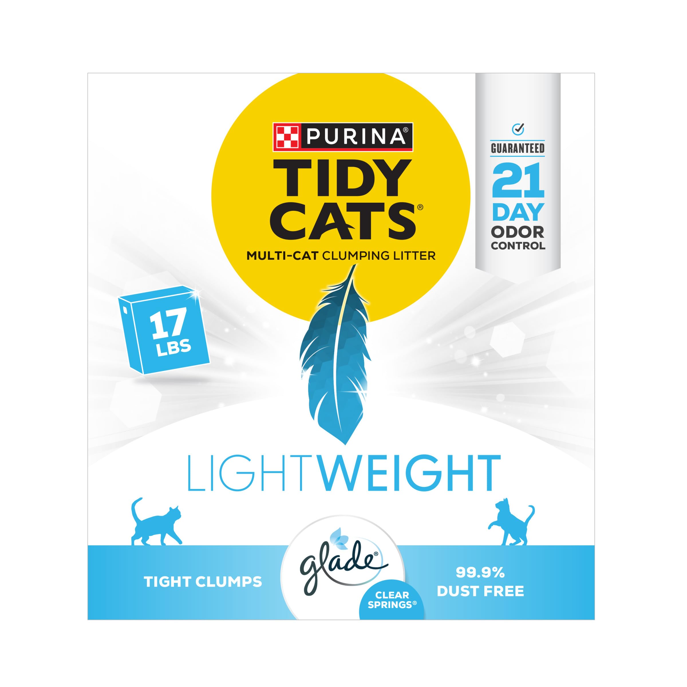 Purina Tidy Cats Lightweight Glade Tough Odor Solutions Clumping Cat Litter (B07KYLF5S8) Amazon Price History, Amazon Price Tracker