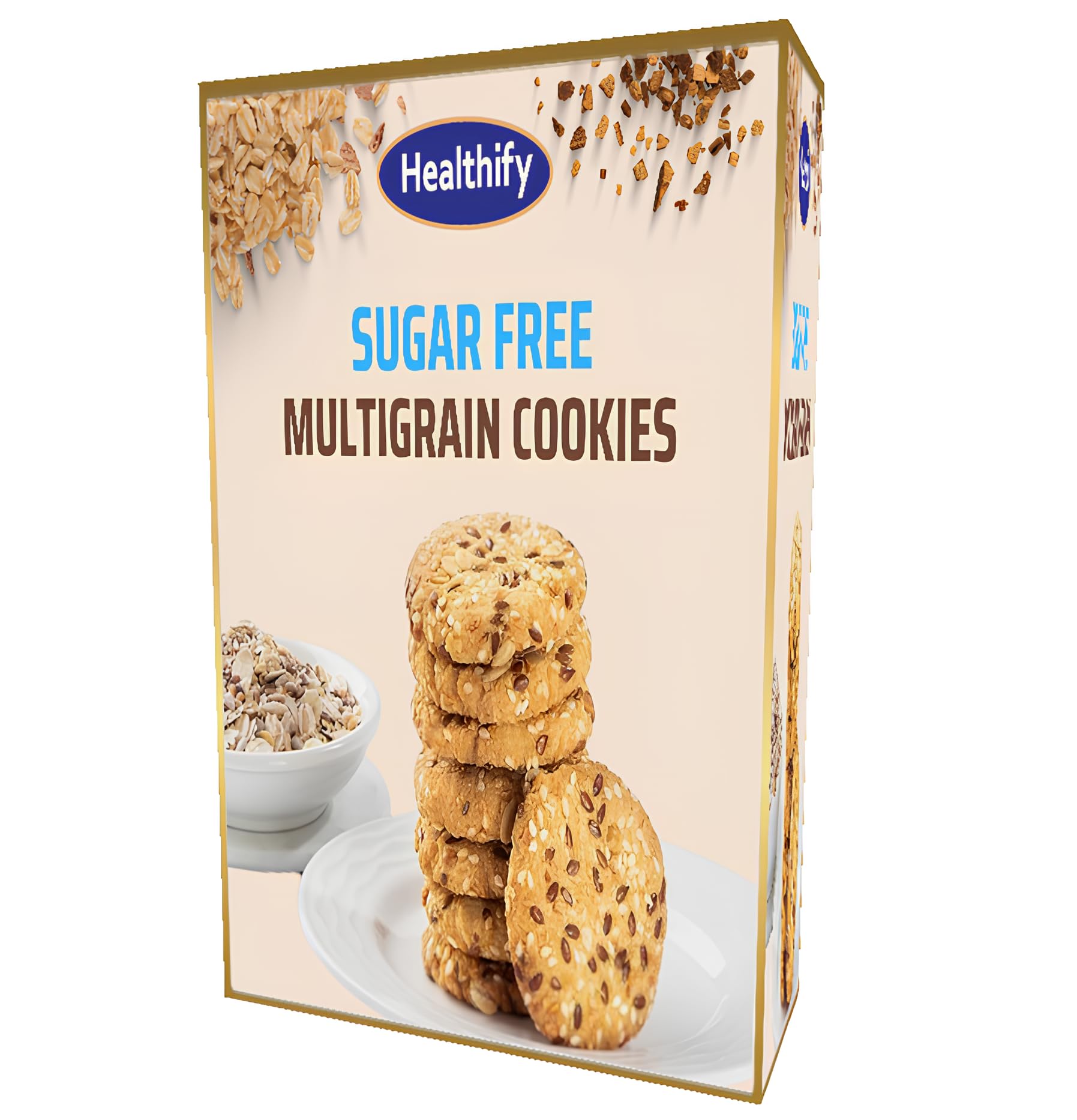 Sugar Free Multigrain Cookies biscuits (50 g) Diabetic Friendly (B0CYXM7P7F) Amazon Price History, Amazon Price Tracker