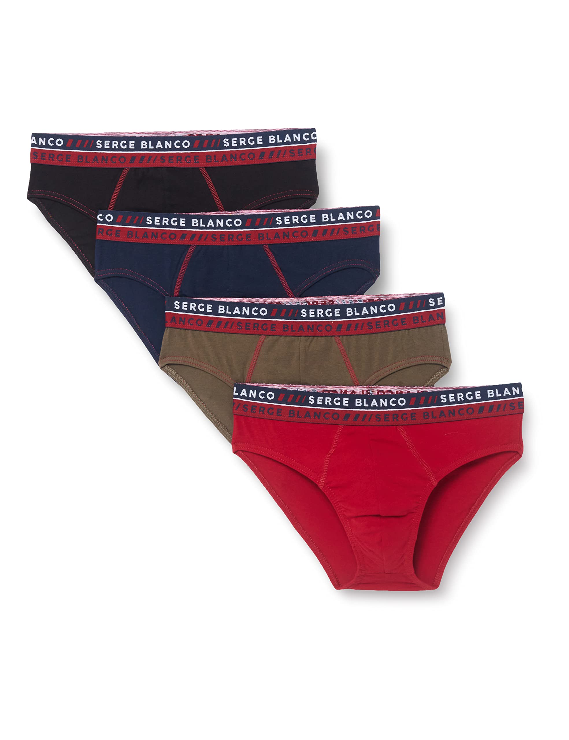 Serge BlancoMen's Serge Blanco Briefs Ser/1scx4 Boxer Shorts (pack of 4)