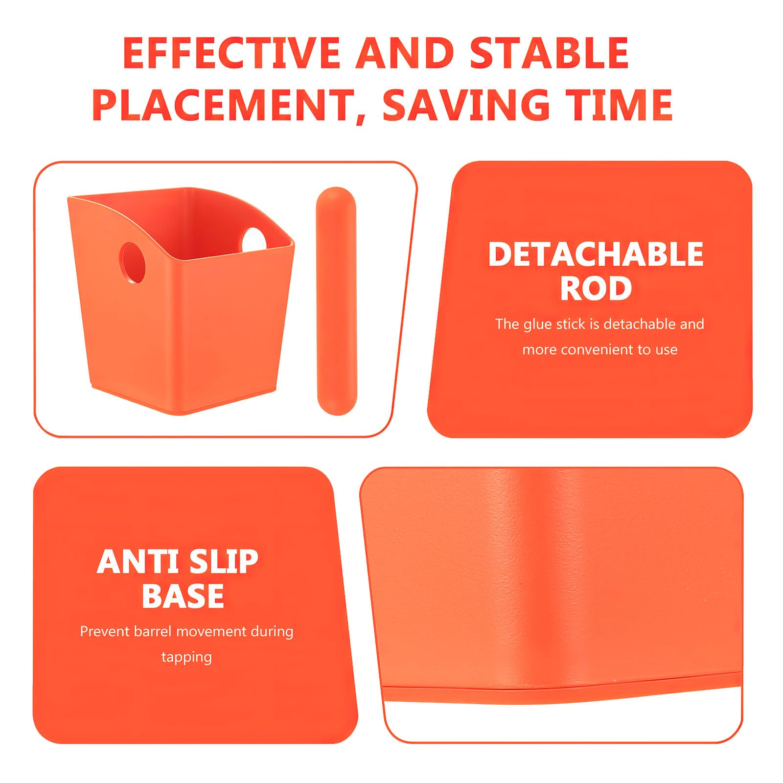 Contenitore Per Fondi Di Caffè - Scatola Portafiltro In Plastica ABS, 11x10x10cm - Foto 11