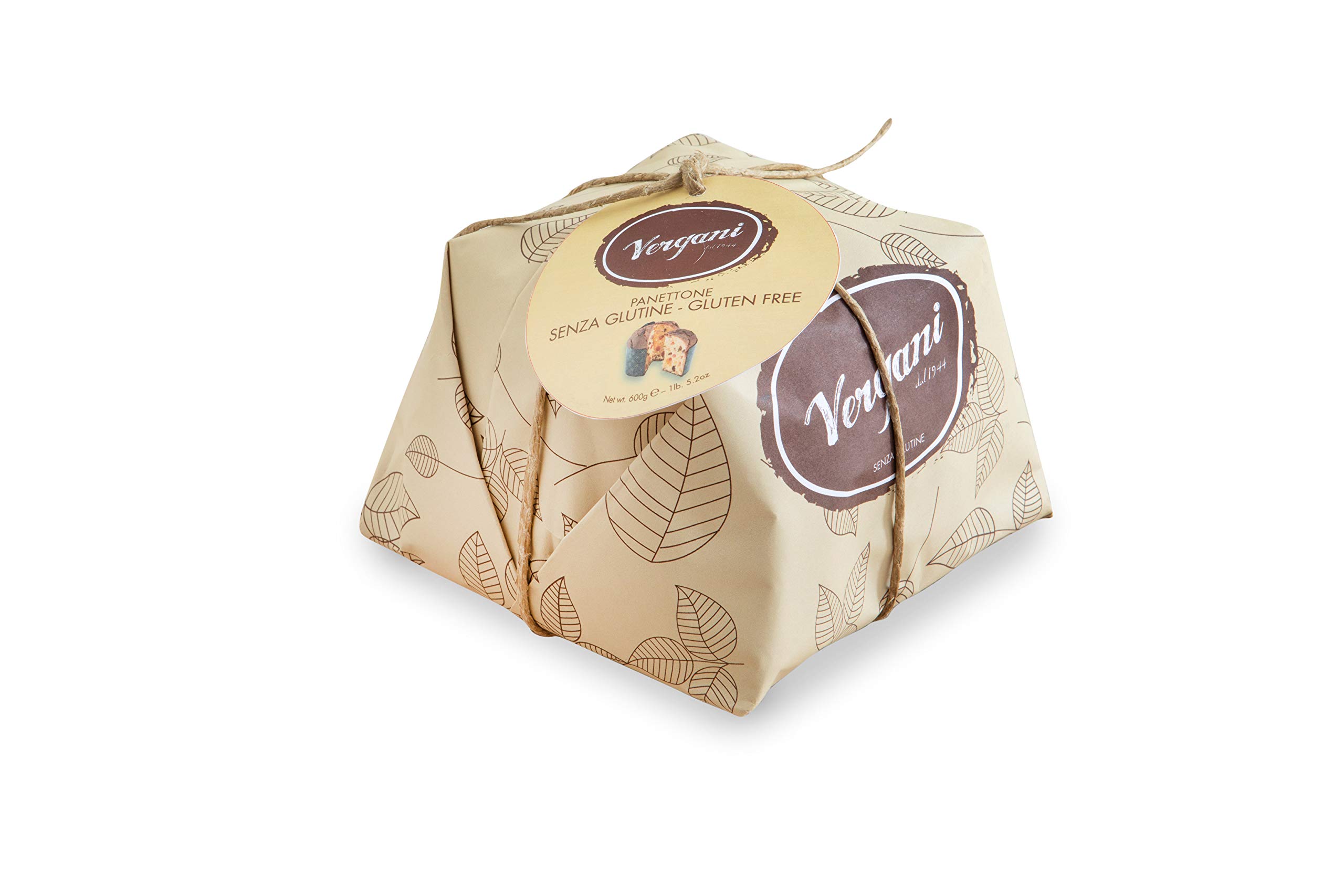 Vergani - Panettone 'Linea Benessere' Sans Gluten - 600 grammes