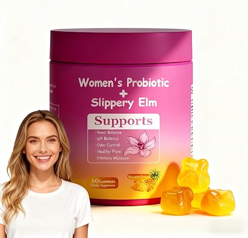 Miniatura 6 de her jugosos probióticos femeninos para mujeres tropical_piña sabor diario_suplemento_apoyos_salud_pH_Balance_digestivo_inmune_salud_con_slippery_olm