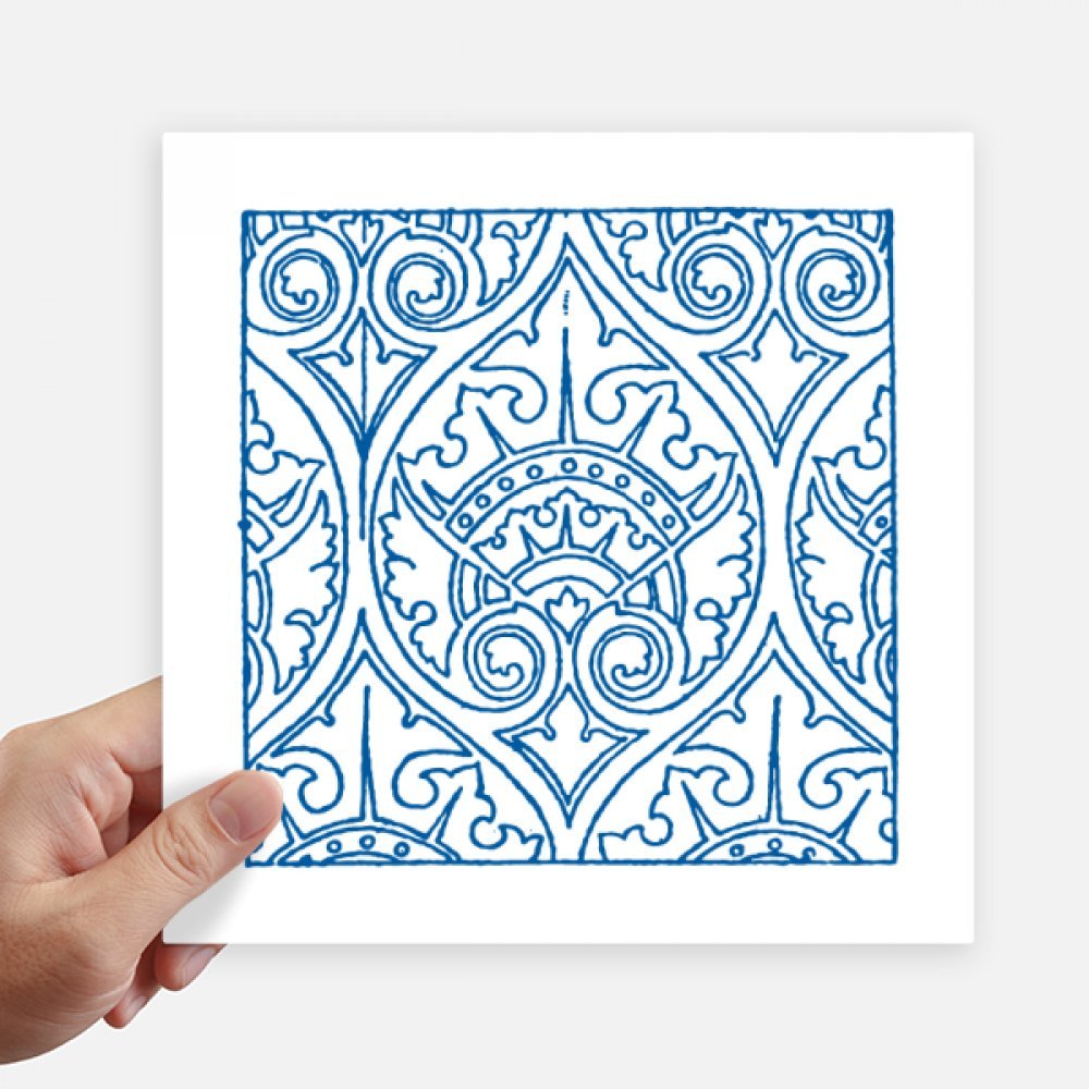 Stickers Talavera de 20cm con ilustración vinílica resistente para renovar azulejos de pared