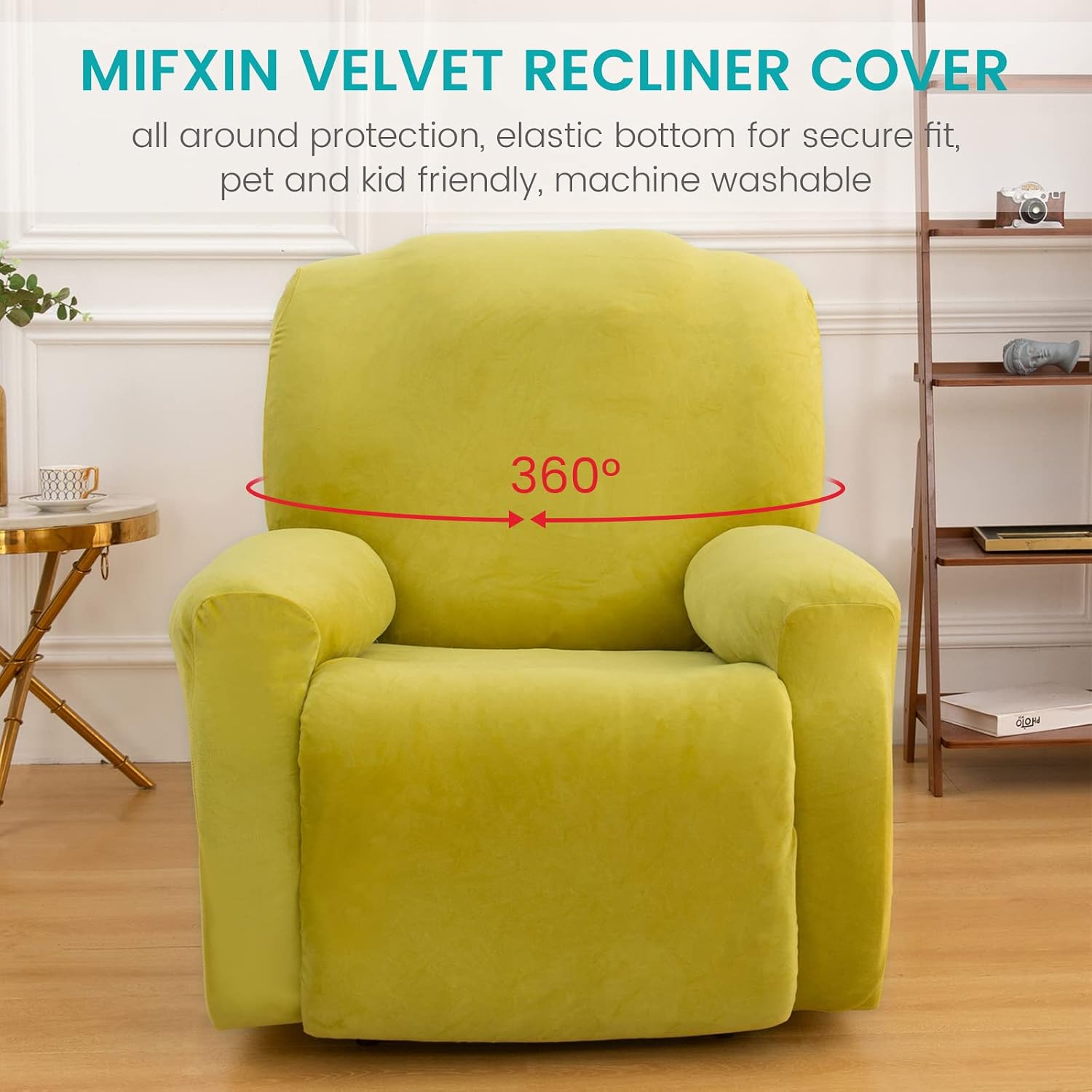 Recliner Chair Cover 1 Seater - Image 3