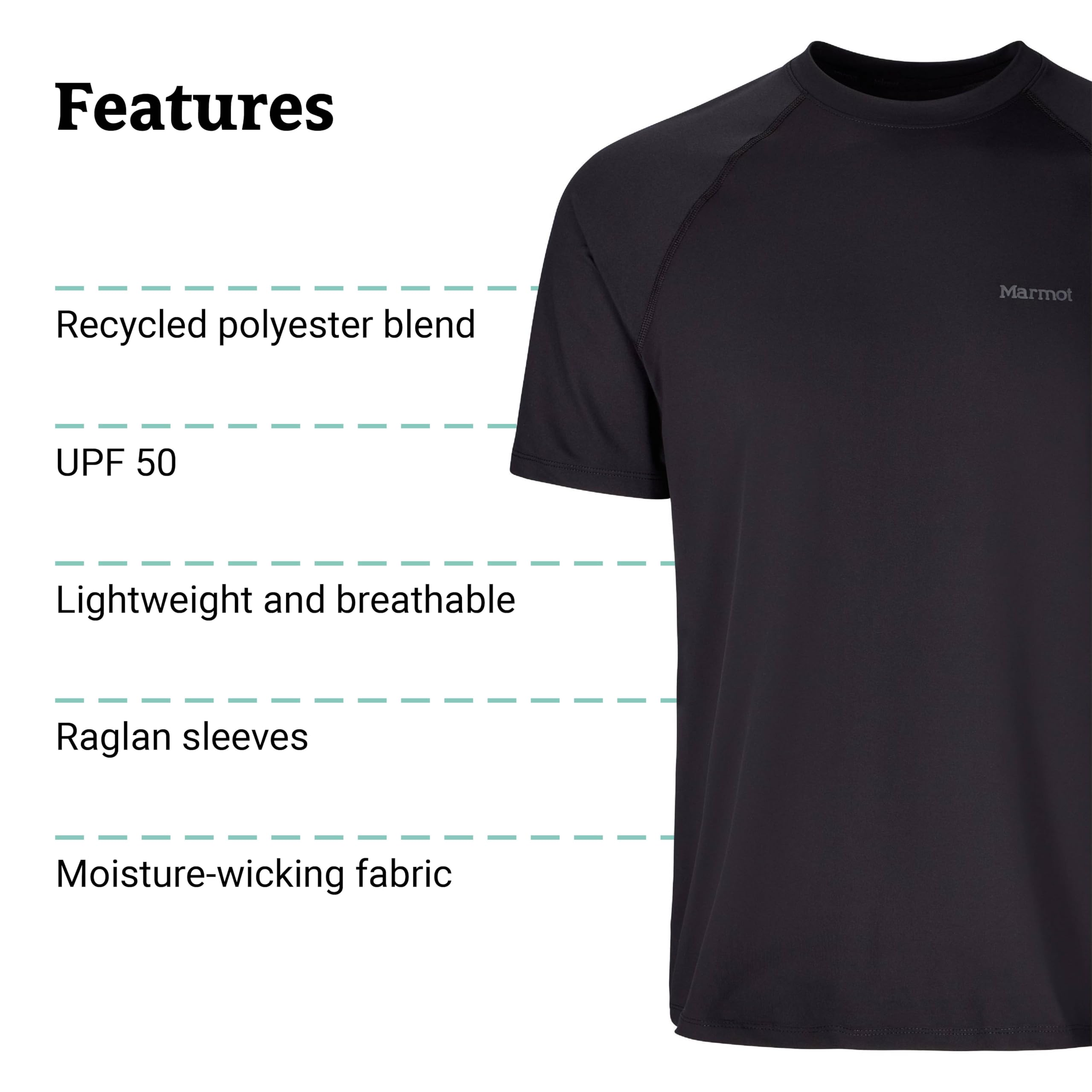 Marmot Windridge Graphic - Maglietta A Maniche Corte Camicia Uomo