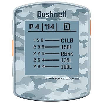 Bushnell Golf GPS グレー迷彩 ファントム２スロープ 美品です！ ファントム2 スロープ ゴルフ用GPSナビ｜ブッシュネルゴルフ