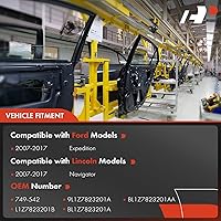 Vista 3 de A-Premium Elevalunas eléctrico con panel sin motor de repuesto para Ford Expedition Lincoln Navigator 2007-2017 lado del conductor delantero