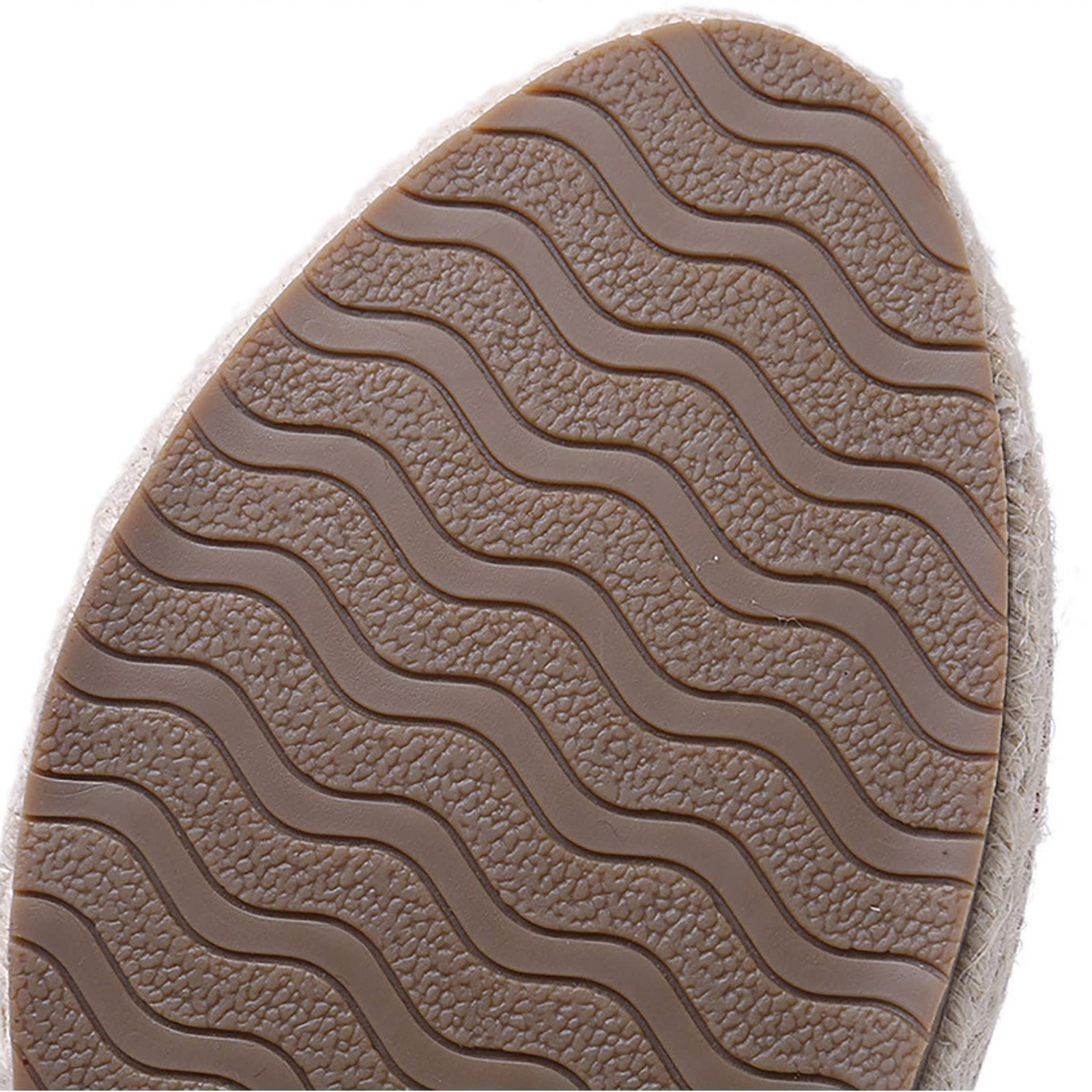 Generico Sandales CompenséEs Confortables LéGèRes AntidéRapantes Semelle Souple Respirantes Chaussures Femme éTé éLéGantes Mules Support Pieds Larges Ville Vacances