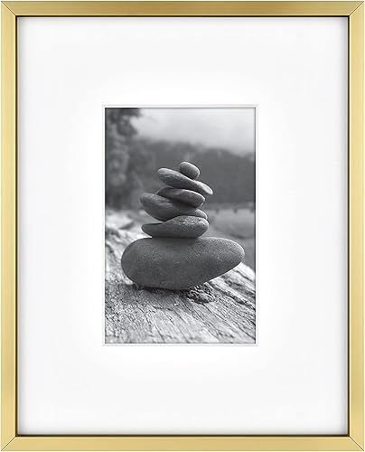 Vista 8 de MCS Master & Co. Foundry Gallery - Marco metálico de pared color negro, 16 x 24 pulgadas sin paspartú