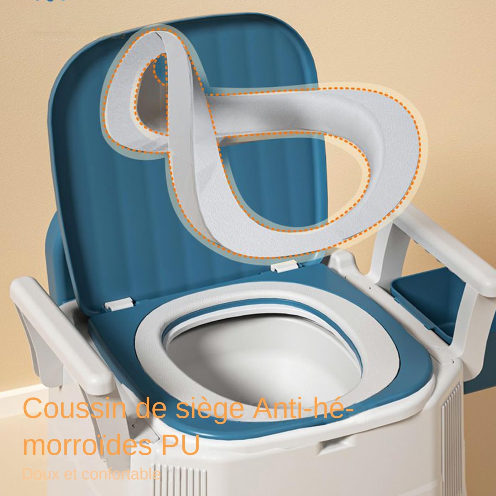 Tragbare Campingtoilette Leichte Reinigung Toilettentraining Und | Kinder-Töpfchen-Trainingssitz Outdoor Indoor Zuhause Auto Reise Senioren Schwangere Säuglinge Kinder Tragbare Cam