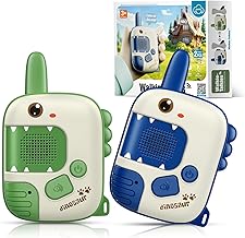 Walkies Talkies for Kids Toys 3 4 5 6 7 8 Years Boy Gift 3-7 Years Dinosaur Woki Toki Toys Games for Boy 3-8 Years Walkies Talkies Kids Outdoor Games 3-8 Years Easter Gifts