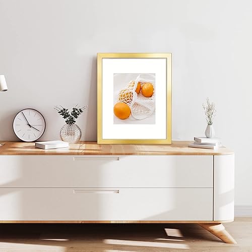 Vista 603 de LaVie Home - Portarretratos de 18 x 24 pulgadas, fotos de 16 x 20 pulgadas con paspartú, de 18 x 24 pulgadas sin paspartú, plexiglás pulido, Negro