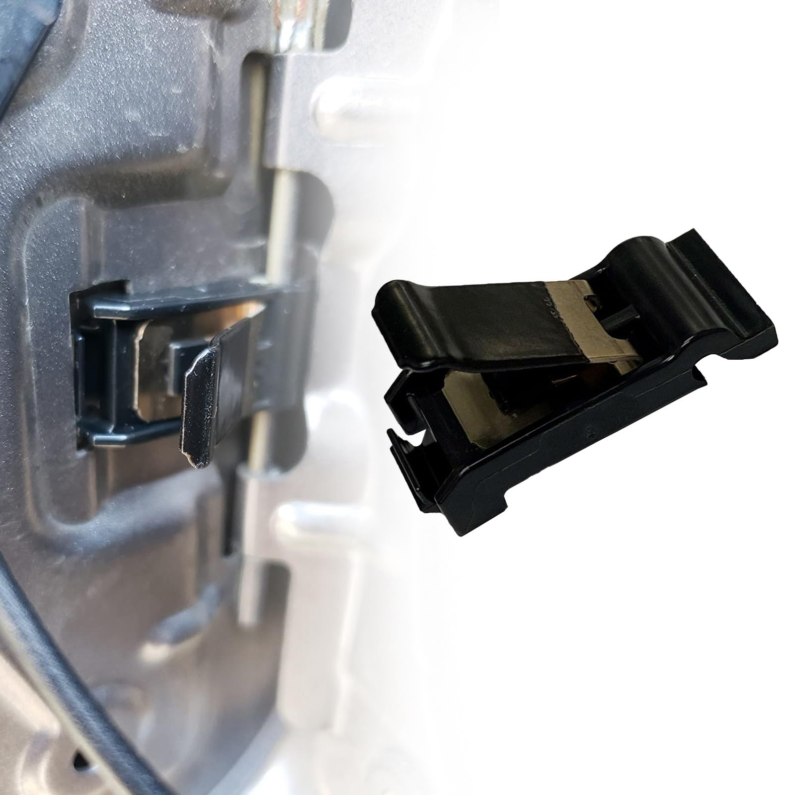 Replacement Fuel Door Spring For Toyota – Black Plastic Clip-On