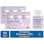 Curist Omeprazole 20mg Tablets Bulk Pack - 84Count Delayed-Release Tablets - Acid Reflux Medicine for Heartburn Relief (2 Pack of 42 Tablets - 84 Total)