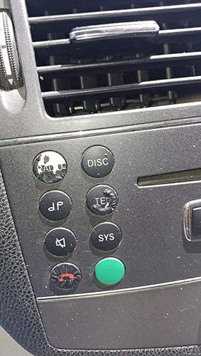 Miniatura 3 de Calcomanías de reparación de botón de radio 2008-2014 para automóviles Mercedes Benz C, E, GLK y W Class